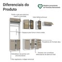 Ver imagem 4 de Armário de Cozinha Completa 270 cm Branco/Crema Agata Madesa 12