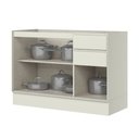 Ver imagem 4 de Balcão de Pia 3 Portas 2 Gavetas Fineze Henn 120cm (sem Tampo) Modulado