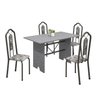 Conjunto de Mesa 120x75cm Tampo Granito com 4 Cadeiras Bianca  - 2