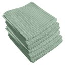 Ver imagem 2 de Kit 6 Pano Copa Pia Cozinha Microfibra Absorve 30x30 pra Vdo