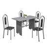 Conjunto de Mesa 120x75cm Tampo Granito com 4 Cadeiras Bianca  - 2
