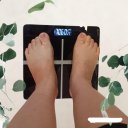Ver imagem 3 de Balança Corporal Digital 180kg para Academia Casa Banheiro:Preta