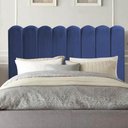 Ver imagem 1 de Cabeceira para Cama Box Casal 1,60 Cm Alanis - House Azul