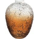 Ver imagem 1 de Vaso Decorativo Enfeite Casa Garrafa Home&co Vidro 29x22x22cm Marrom