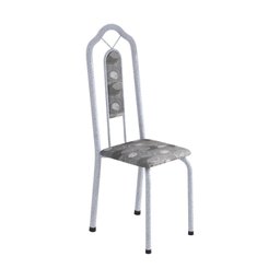 Conjunto de Mesa 140x75cm Tampo Granito com 6 Cadeiras Bianca Soma Móveis - 5