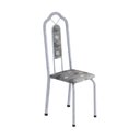 Ver imagem 5 de Conjunto de Mesa 140x75cm Tampo Granito com 6 Cadeiras Bianca Soma Móveis Branco/Martelado Perola/Ocre/Paraopeba