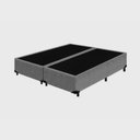 Ver imagem 4 de Cama Box Queen Suede(1.58X1.98):CINZACHUMBO