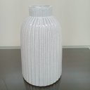 Ver imagem 5 de Vaso Decorativo Enfeite Casa Home&Co Cerâmica 26x16x16cm Marfim