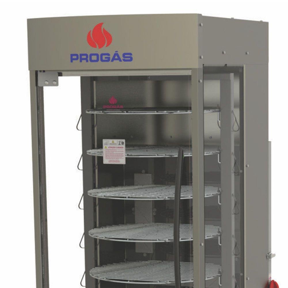 Forno Multiuso a Gás Progás 70 Kg 7 Grelhas Prp-242 G4 Bivolt - 2