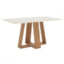 Ver imagem 3 de Conjunto de Mesa Henn Lins com 6 Cadeiras Bella 1,60 Tampo de Vidro
