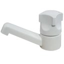 Ver imagem 3 de Pia Lavatório Banheiro 4L + Torneira Branca + Sifão Universal Sanfonado + Engate Flexível + Fita Ved