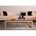 Ver imagem 1 de Mesa de Centro Com Estrutura em Aço Carbono com pintura automotiva Tampo em MDF