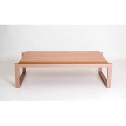 Mesa de Centro Com Estrutura em Aço Carbono com pintura automotiva Tampo em MDF - 3