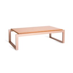 Mesa de Centro Com Estrutura em Aço Carbono com pintura automotiva Tampo em MDF - 2