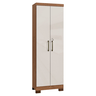 Armário Multiuso Ali Epsilon 2 Portas C/ Chave Natura / Off White - 1
