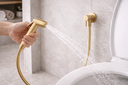 Ver imagem 3 de Ducha Higiênica c/ Registro sem Derivação Dourado Fosco ABS