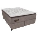 Ver imagem 2 de Cama Box Conjugado Queen com Colchão 158x68x198 New Class Gazin Cr35323 Cacau