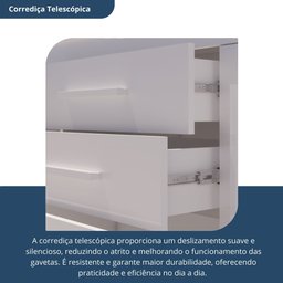 Cômoda 8 Gavetas Elegance - 4