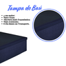 Base Cama Box Baú Viúva 120x203x42 Cm Suede com Pistão a Gás - 7