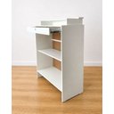 Ver imagem 1 de Balcão Caixa Lojas e Comércios 100% Mdf Branco - Suprema Móveis