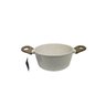 Panela Caçarola Cerâmica Antiaderente Marmol Indução 24 Cm - 3