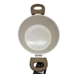 Panela Caçarola Cerâmica Antiaderente Marmol Indução 24 Cm - 2
