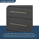 Ver imagem 5 de Cômoda 5 Gavetas Primacy Preto/Black