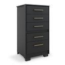 Ver imagem 2 de Cômoda 5 Gavetas Primacy Preto/Black