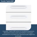 Ver imagem 5 de Cômoda 5 Gavetas Primacy Branco