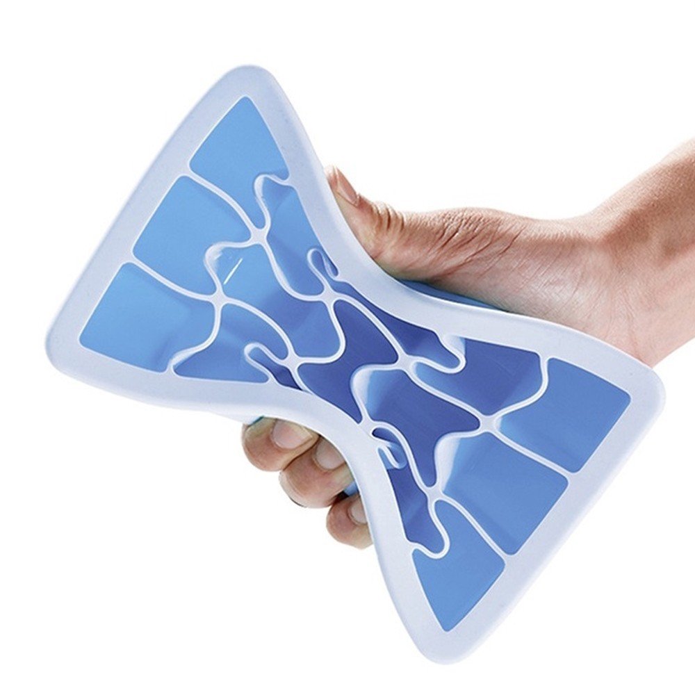 Forma de Gelo Grande Silicone 15 Cubos Papinha e Drink - 5