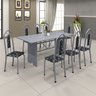 Conjunto de Mesa 180x75cm Tampo Granito com 8 Cadeiras Bianca  - 1