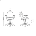 Ver imagem 2 de Cadeira Executiva Job Frisokar