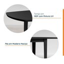 Ver imagem 4 de Conjunto Mesa de Jantar Tampo MDF 2,0m e 6 Cadeiras Tiê CabeCasa MadeiraOriginals