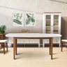 Conjunto Mesa de Jantar Tampo MDF 1,60m e 4 Cadeiras Tiê CabeCasa MadeiraMadeira - 8