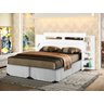 Cabeceira Madona Casal Expansível Branco – Potente Móveis - 2
