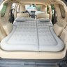 Colchão Cama Aveludada Inflável para Viagem Suv Carro com Bomba Elétrica Vg Plus Cinza - 3