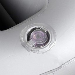 Colchão Cama Aveludada Inflável para Viagem Suv Carro com Bomba Elétrica Vg Plus Cinza - 5