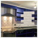 Ver imagem 5 de Kit 20 Placas Painel Parede Decoração Relevo Sustentavel 50cmx50cm Tendencia Cozinha Azulejo 3d Pvc