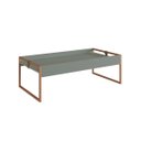 Ver imagem 1 de Mesa de Centro Moderna Columbia Mc140 para Sala Merk Moveis:verti/dourado