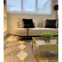 Ver imagem 3 de Mesa de Centro Moderna Columbia Mc140 para Sala Merk Moveis:verti/dourado