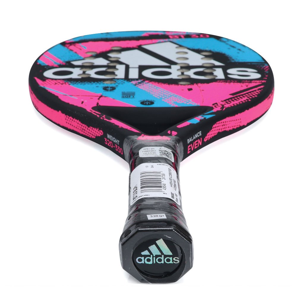 Raquete de Beach Tennis Adidas Bt 3.0 - Preta Azul e Rosa - 6