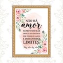Ver imagem 1 de Quadro Moldura Dourada Amor de Mãe 24x18cm:com Vidro