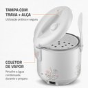 Ver imagem 6 de Panela Elétrica de Arroz Mondial Bianca Rice 5 400w Branco 220v - Npe-05-5x