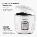 Ver imagem 3 de Panela Elétrica de Arroz Mondial Bianca Rice 5 400w Branco 220v - Npe-05-5x