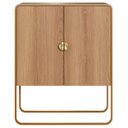 Ver imagem 6 de Balcão de Cozinha 90cm com 2 Portas Mario Hanover/dourado A10 - Mpozenato
