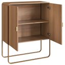 Ver imagem 5 de Balcão de Cozinha 90cm com 2 Portas Mario Hanover/dourado A10 - Mpozenato