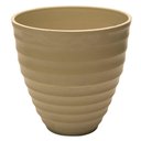 Ver imagem 1 de Kit 10 Vasos para Flores Cachepot Névoa Bege Lyor Plástico 15x7cm Decorativo