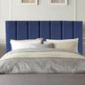 Cabeceira de Cama Solteiro Box Estofada 100 Cm Karla Suede:azul Marinho - 2