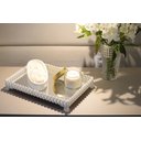 Ver imagem 4 de Bandeja Mdf Pérola Decoração Casa Bancada Cozinha Taças Perfume B088