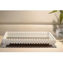 Ver imagem 7 de Bandeja Mdf Pérola Decoração Casa Bancada Cozinha Taças Perfume B088